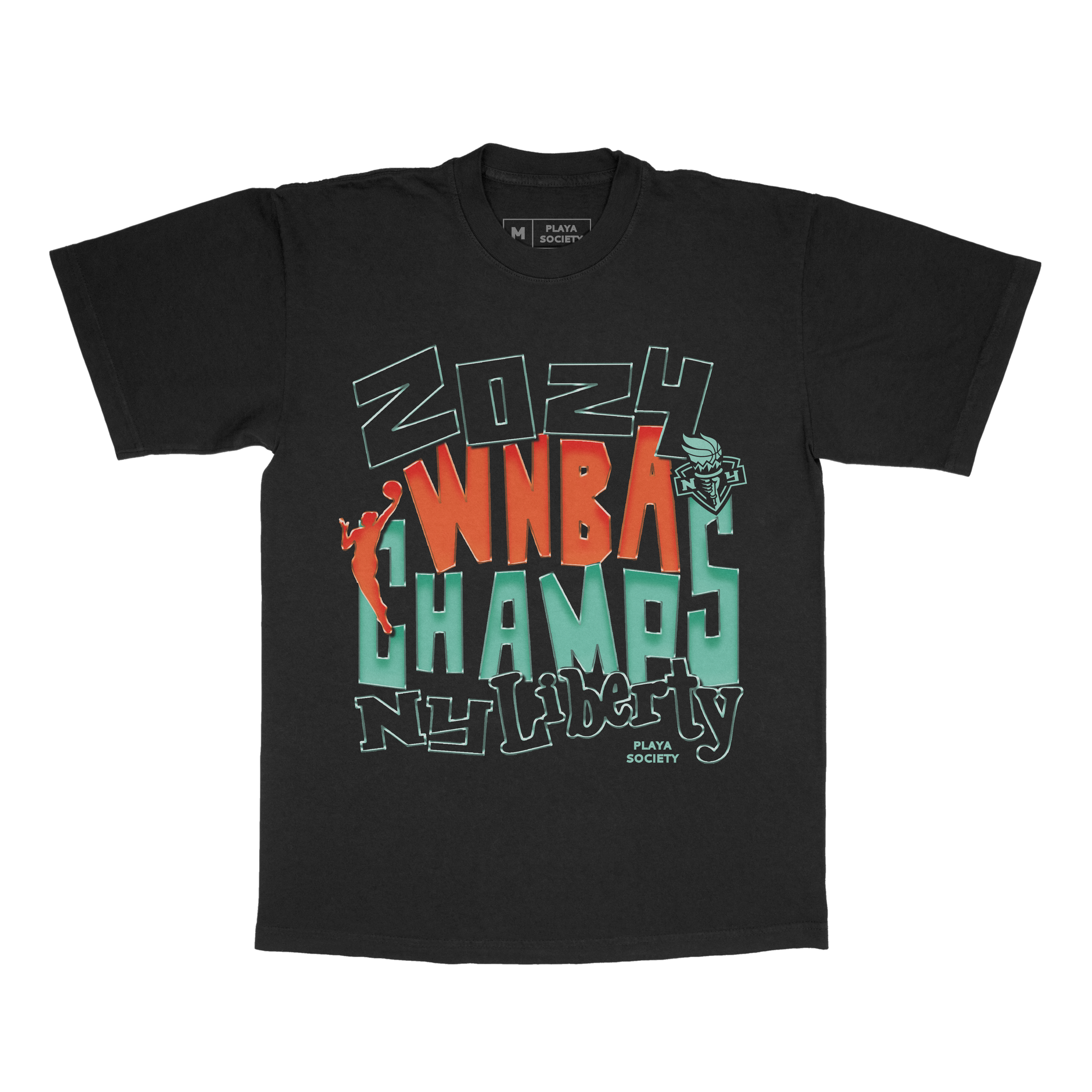 Playa Society 2024 WNBA Champs T-shirt