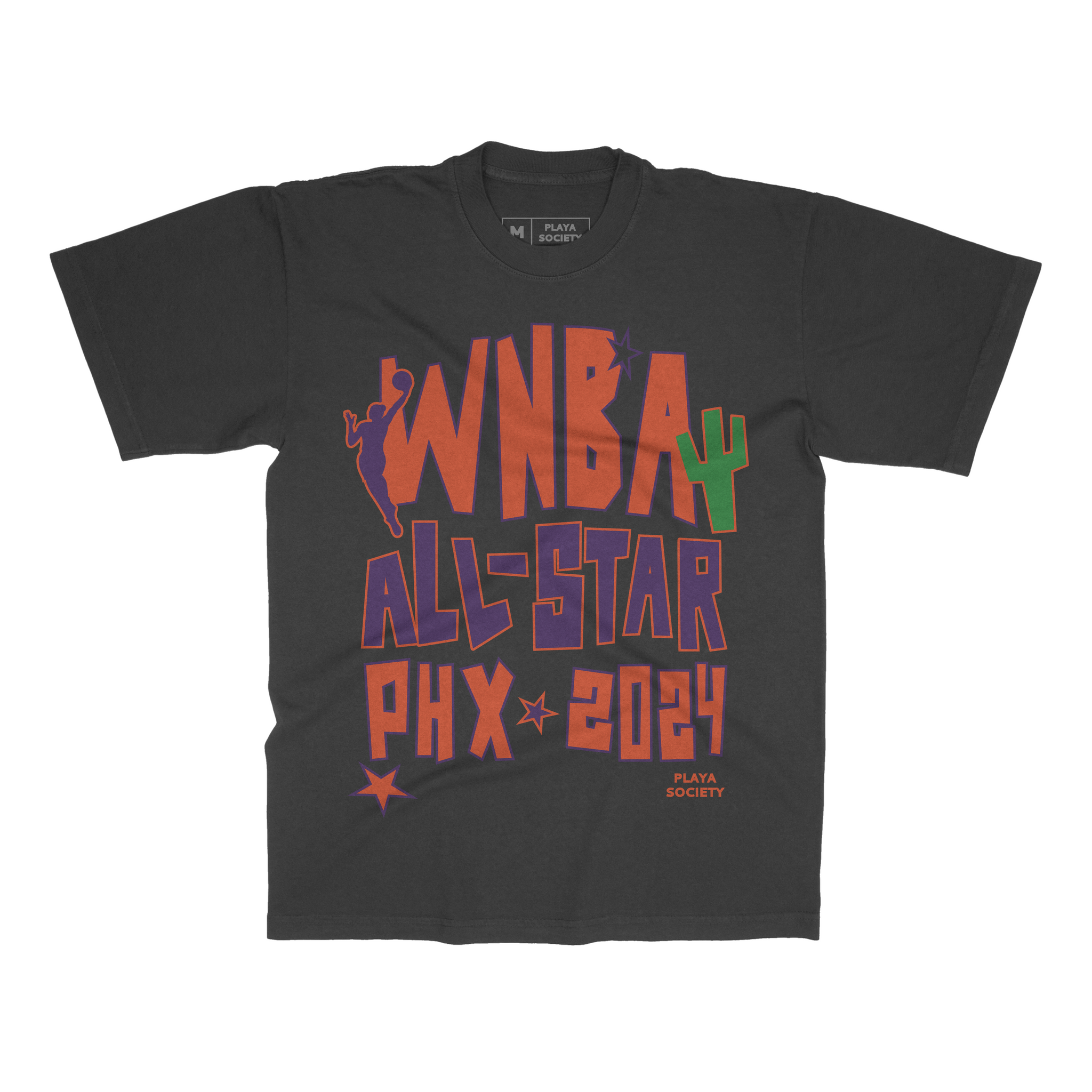 Playa Society 2024 WNBA All-Star T-shirt