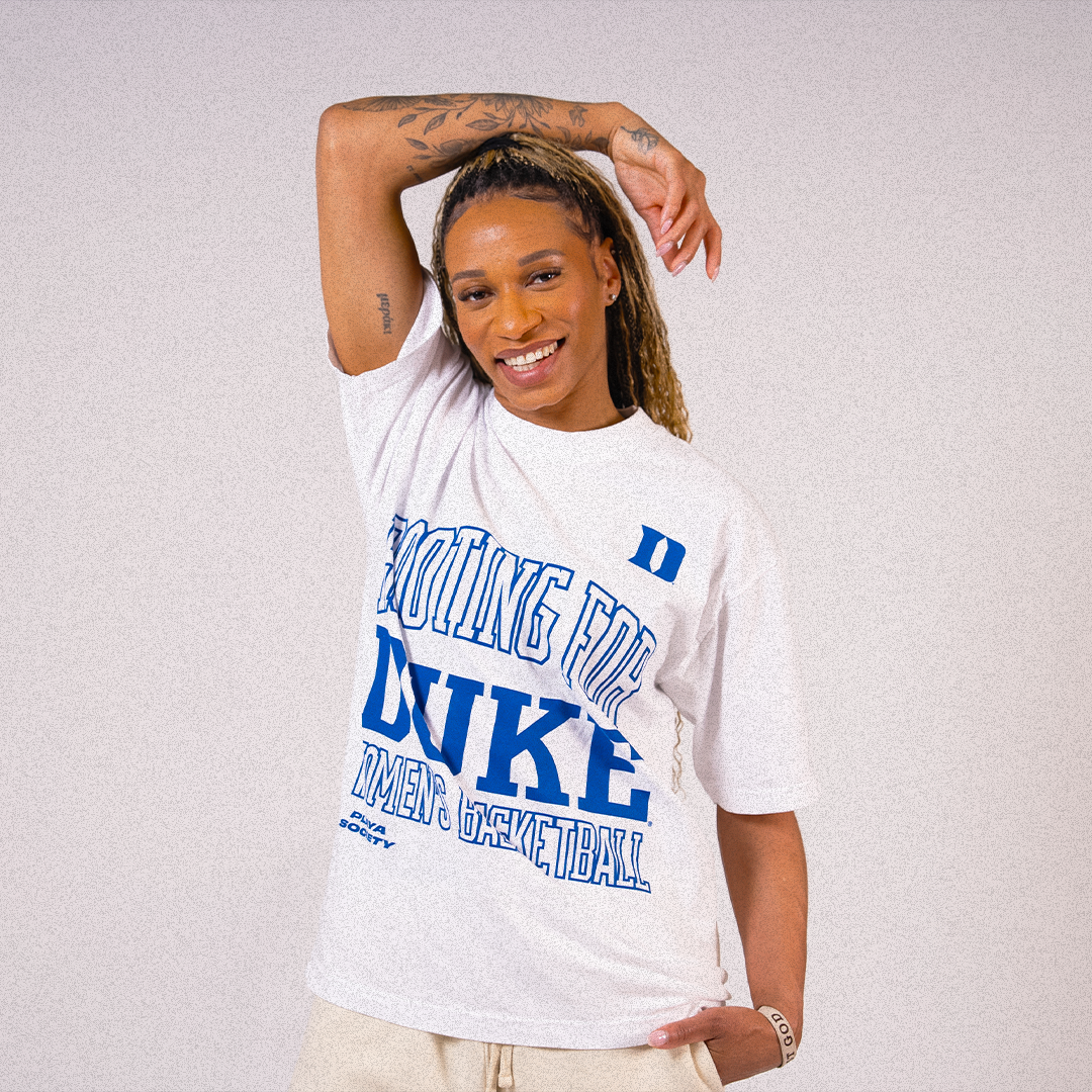 Playa Society x Duke "Rooting for Women's Basketball" T-Shirt