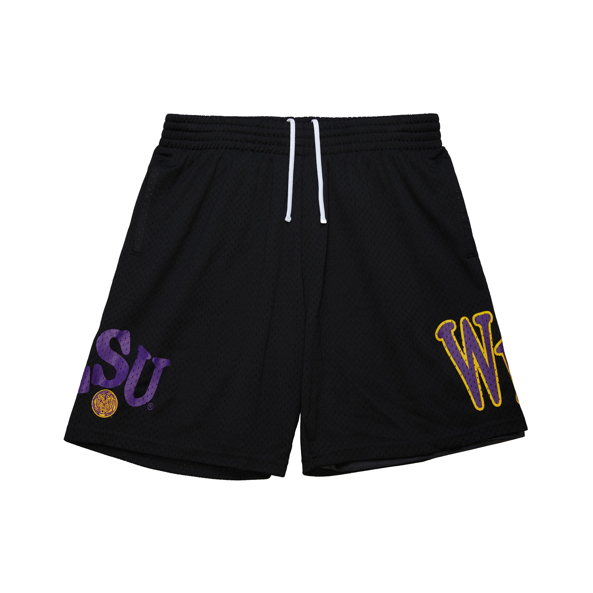 PLAYA SOCIETY X MITCHELL & NESS LSU SHORTS