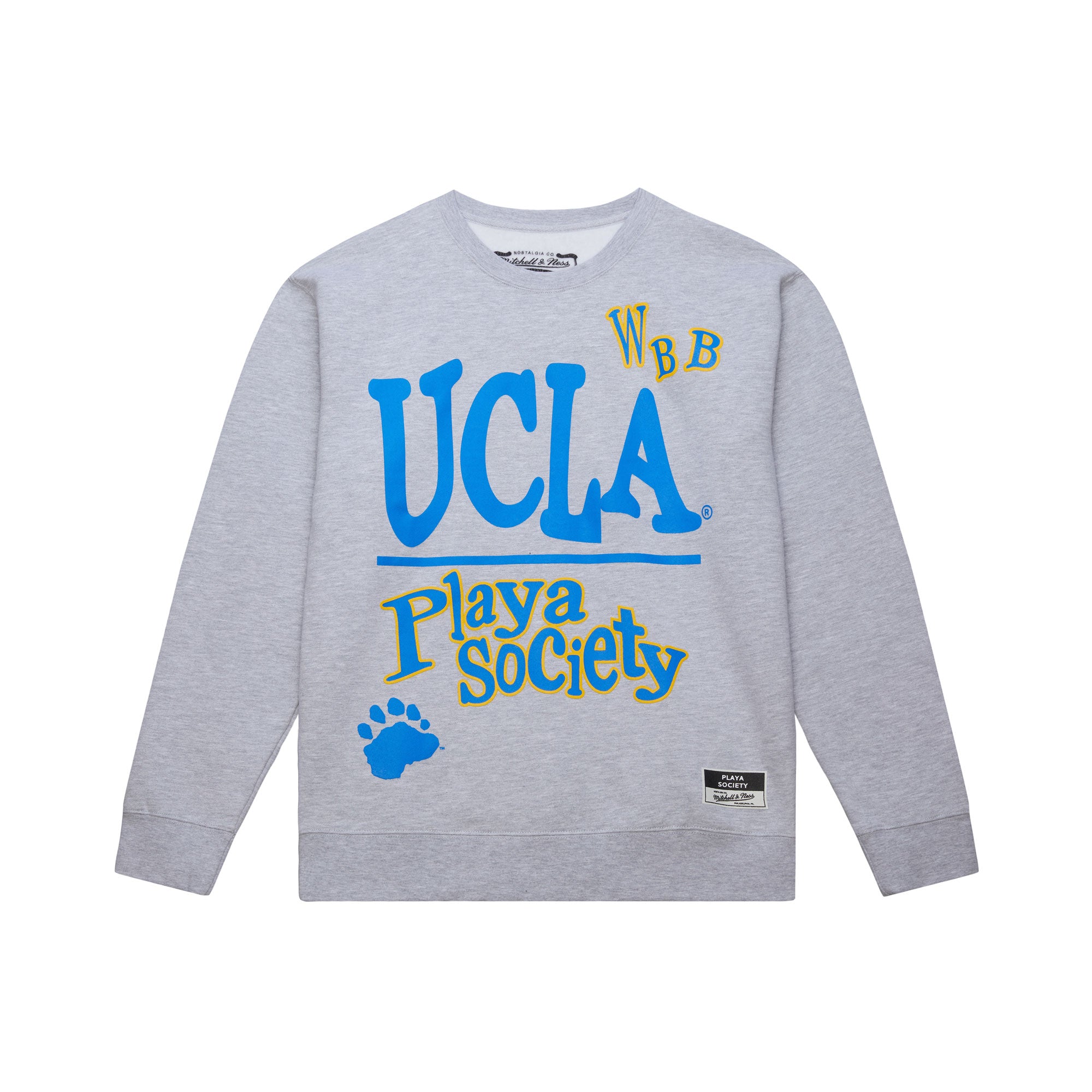 PLAYA SOCIETY X MITCHELL & NESS UCLA CREWNECK