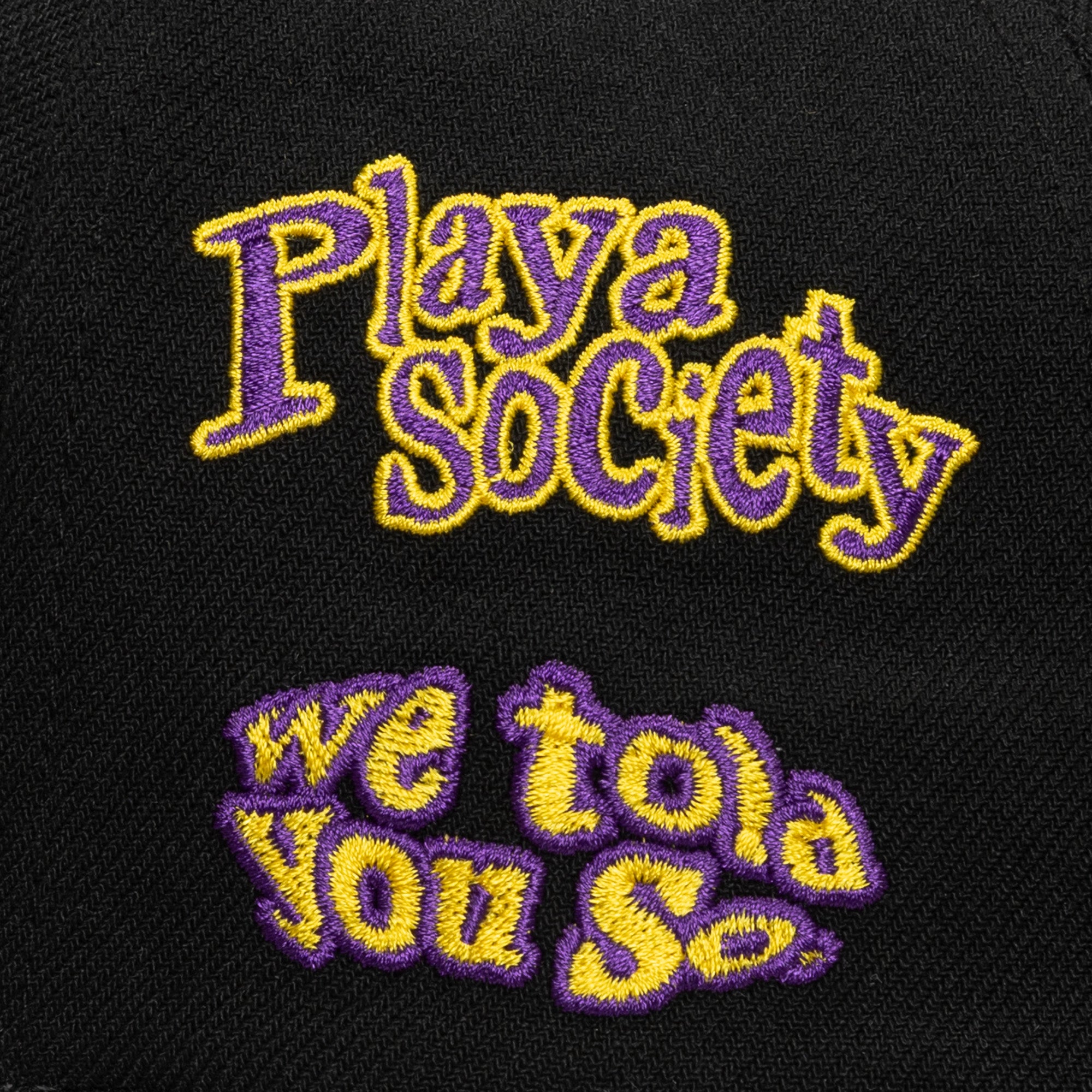 PLAYA SOCIETY X MITCHELL & NESS LSU SNAPBACK