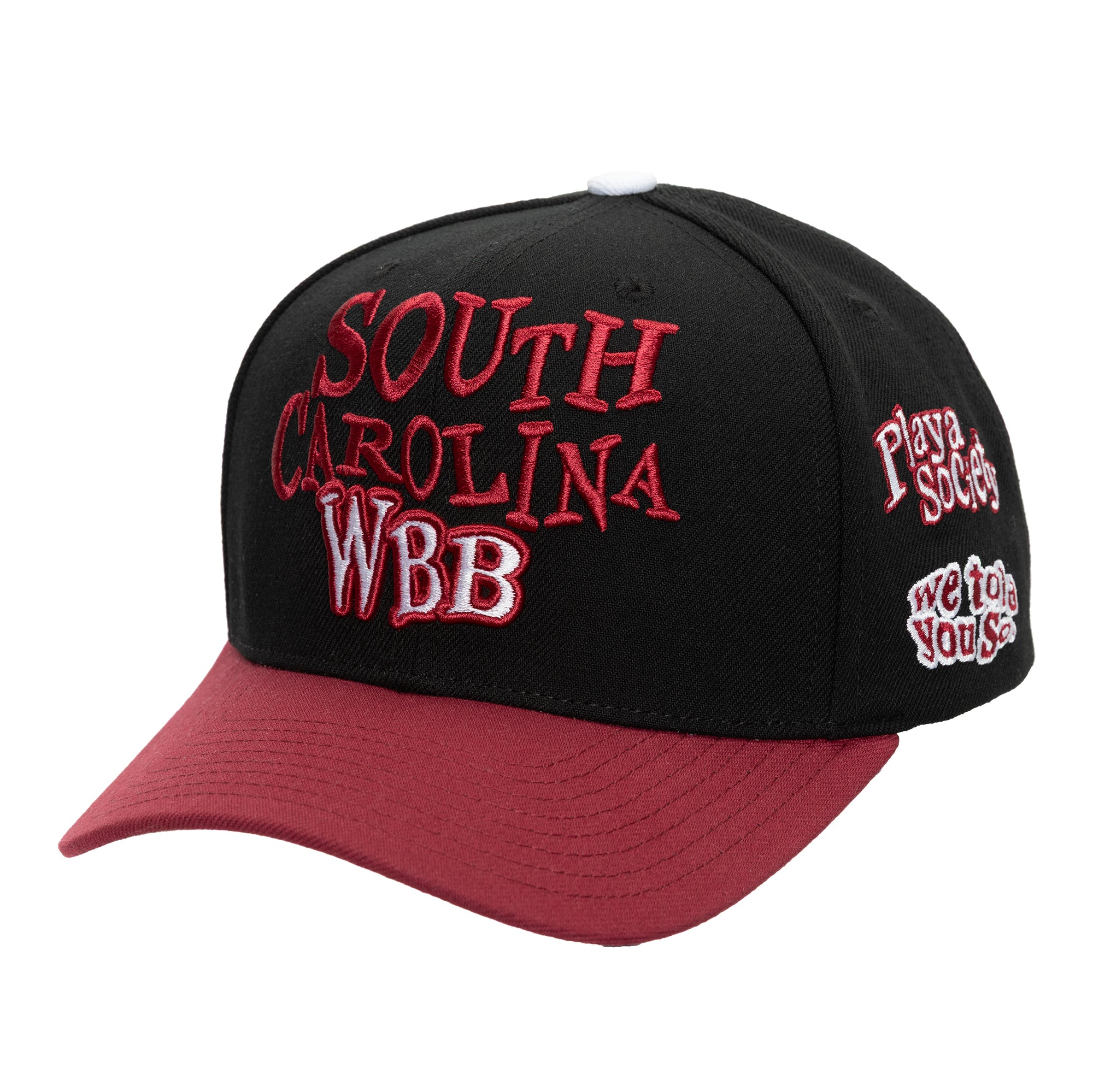 PLAYA SOCIETY X MITCHELL & NESS SOUTH CAROLINA SNAPBACK