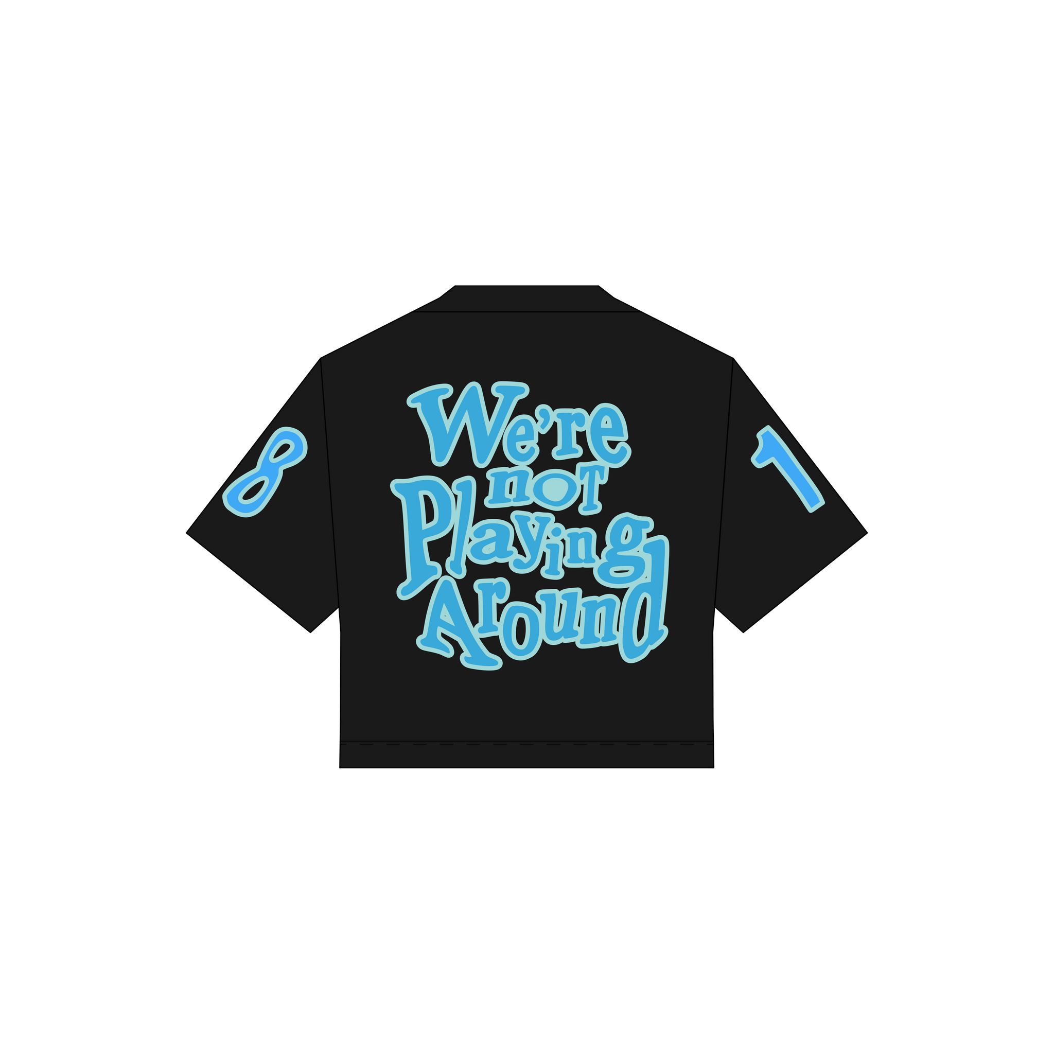 Playa Society "We're Not Playing Around" Football Jersey