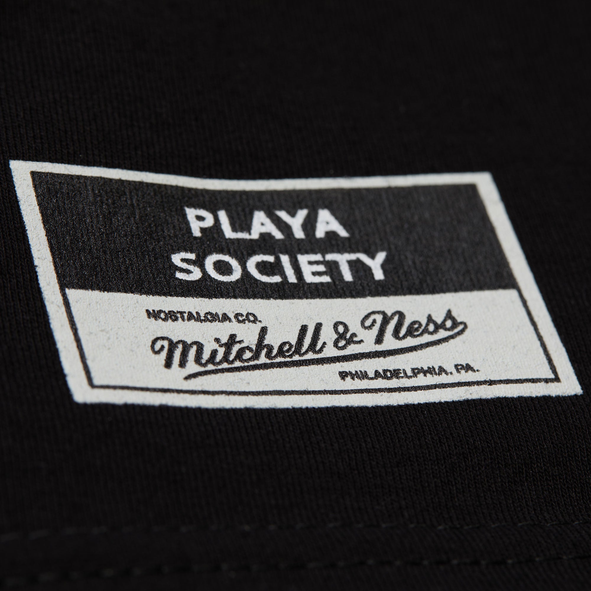 PLAYA SOCIETY X MITCHELL & NESS LSU T-SHIRT